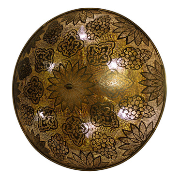 Flush Light, 6 Lights, Copper, 50×50 cm - Oxide