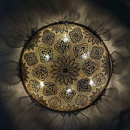 Flush Light, 6 Lights, Copper, 50×50 cm - Oxide