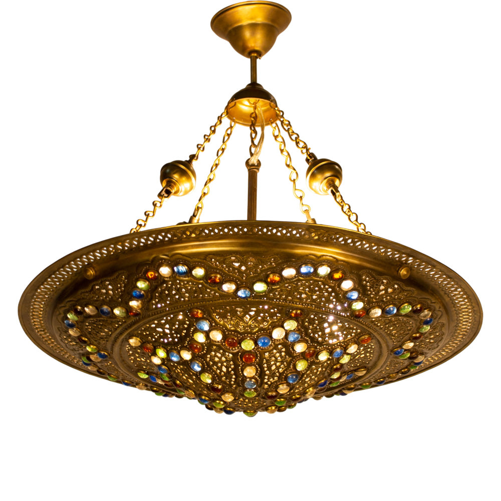 Flush Light, 6 Lights, Copper, 60×50 cm - Oxide