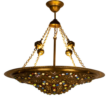 Flush Light, 6 Lights, Copper, 60×50 cm - Oxide