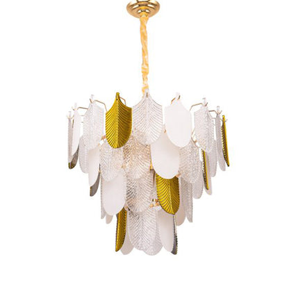 Luna Chandelier, 12 Lights, Metal, 60×80cm - Gold