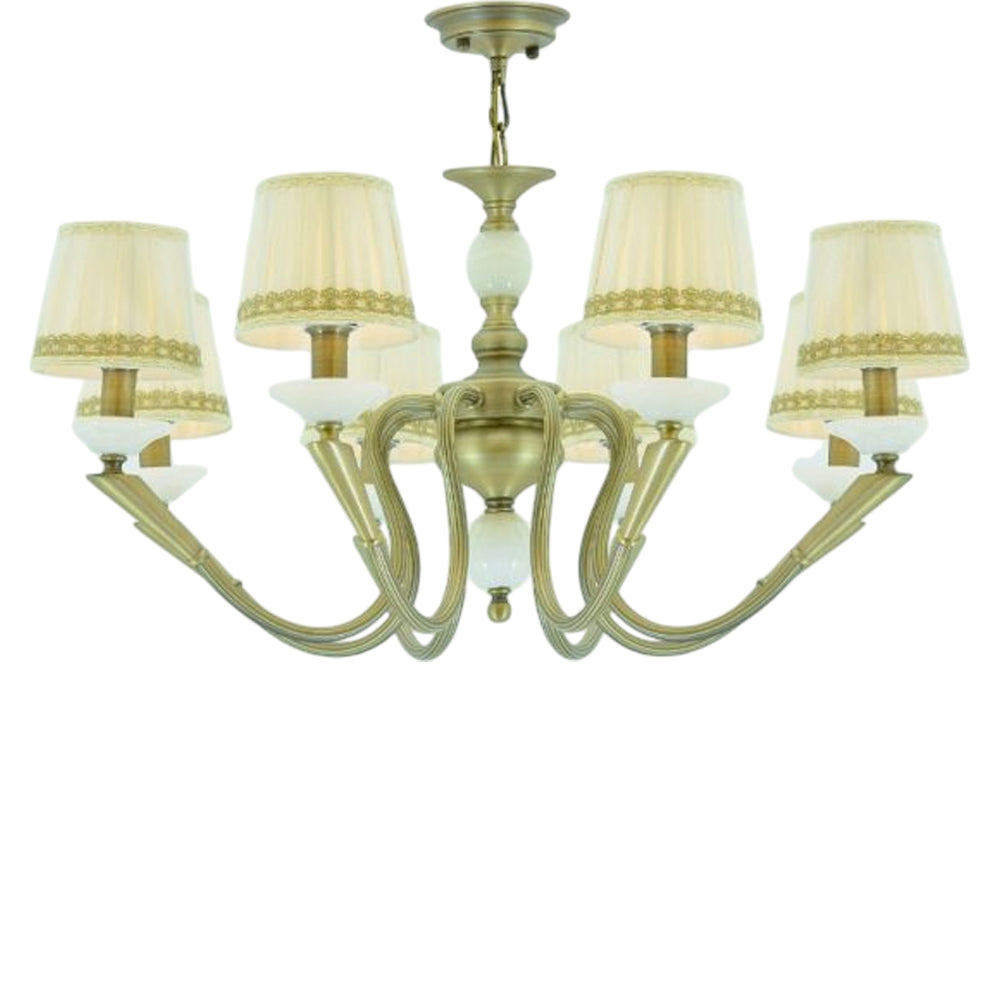 Filin 8 lamps bronze chandelier