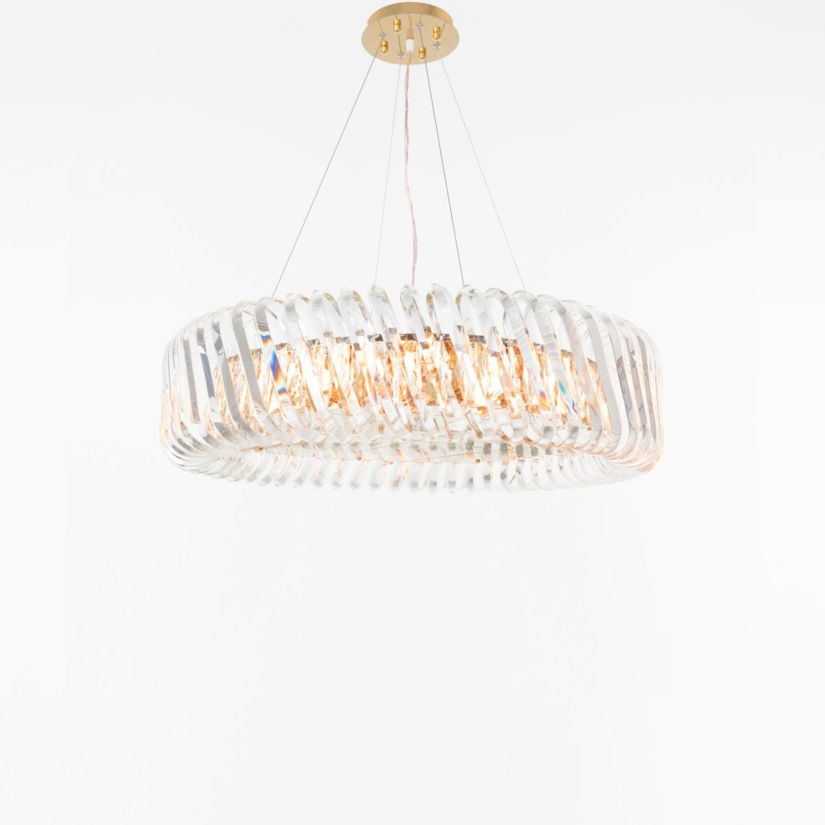 Chandelier 60 cm 2070 round gold
