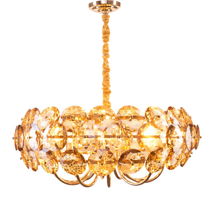 نجفة لومي الذهبية بطول 80 سم