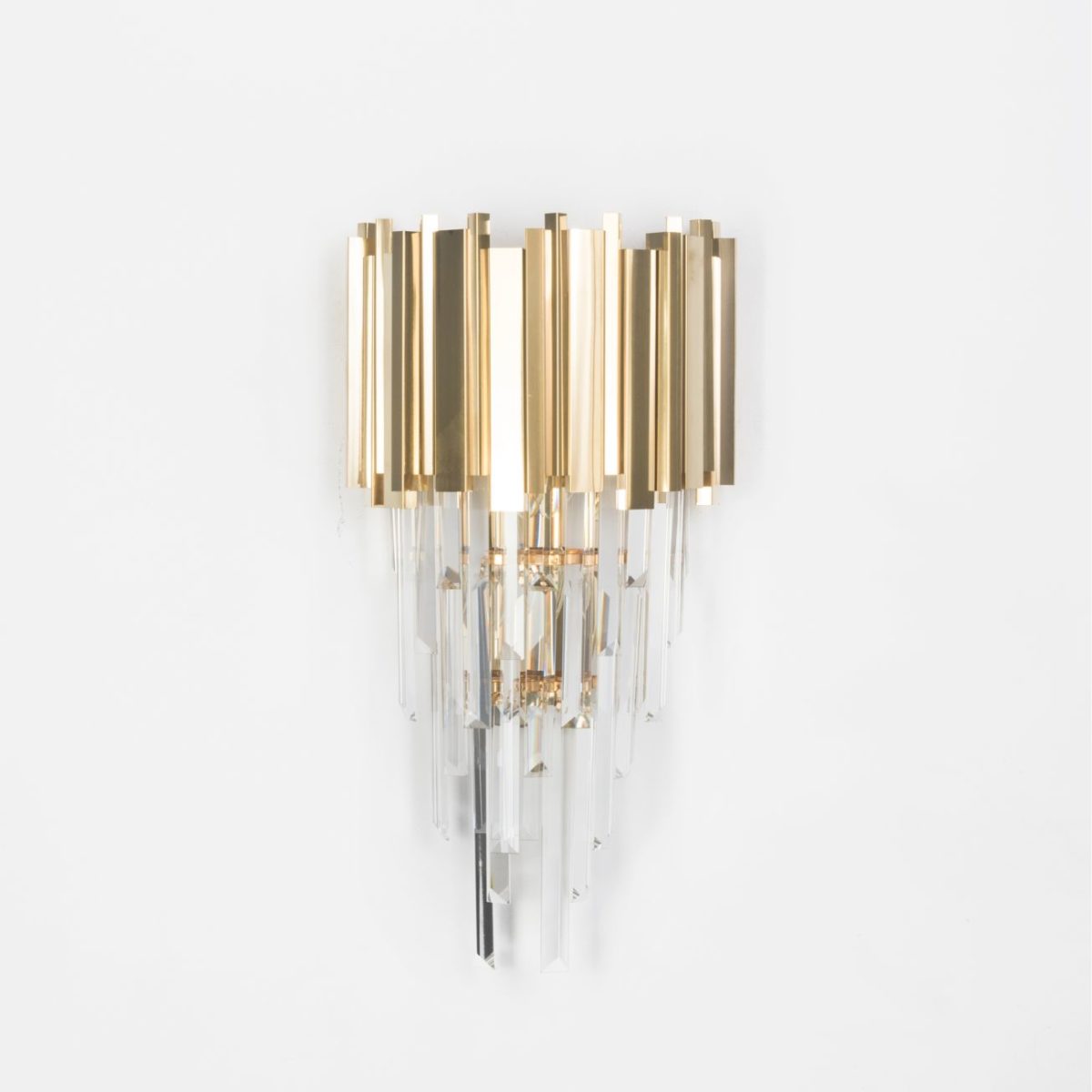 Raisa 3 Lights Gold Wall Lamp