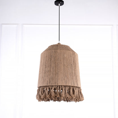 Burlap hanging 90 x 40 cm brown