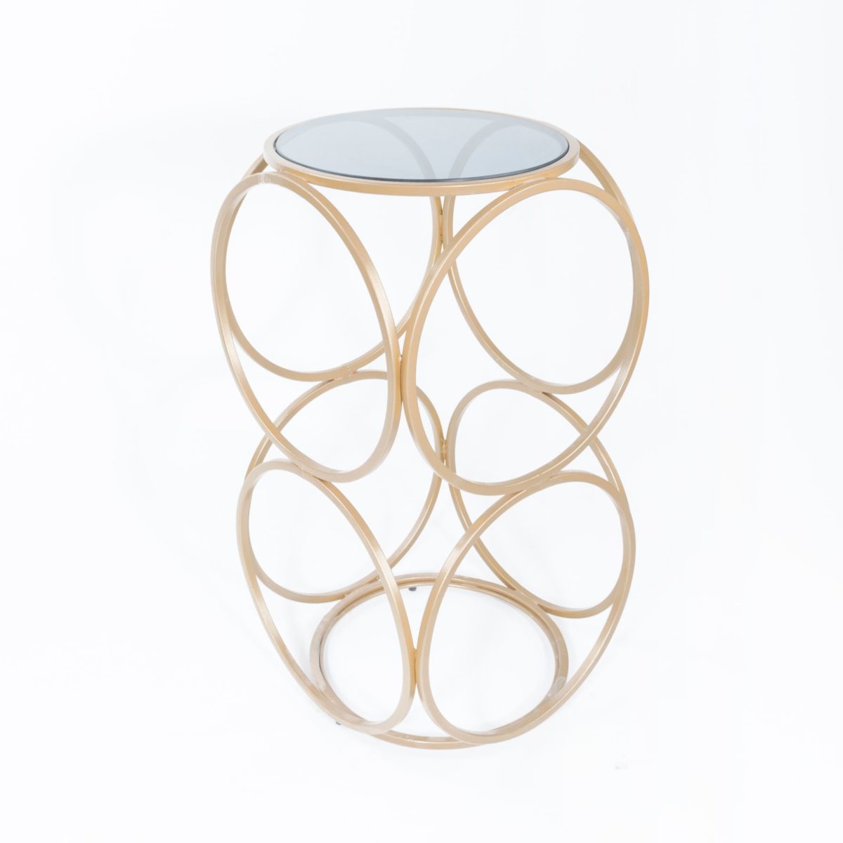 Circle 60cm Gold Table