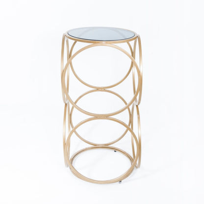 Circle 60cm Gold Table