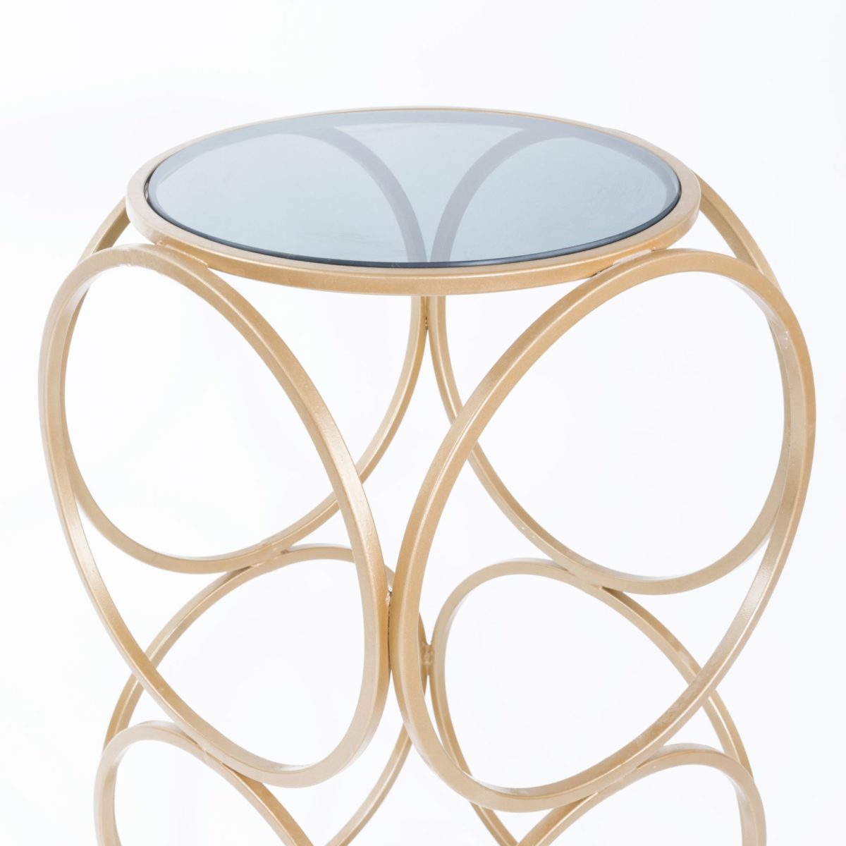 Circle 60cm Gold Table