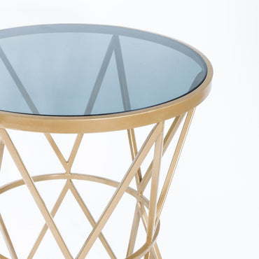 Triangle 60cm Gold Table