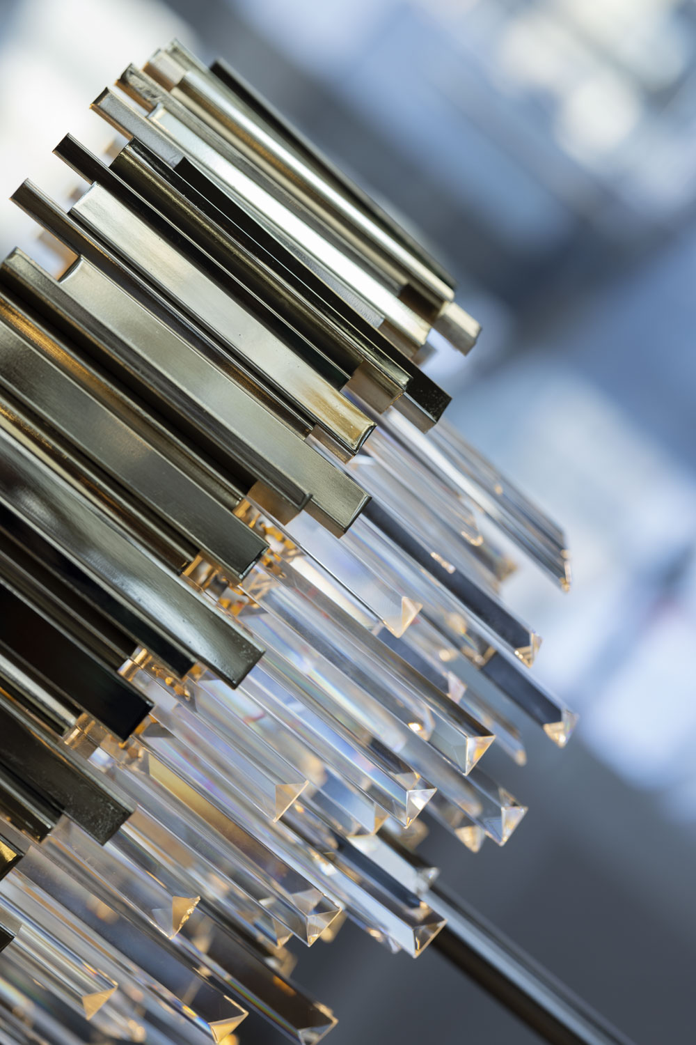 لمبادير ذهبي دائري من رايسا