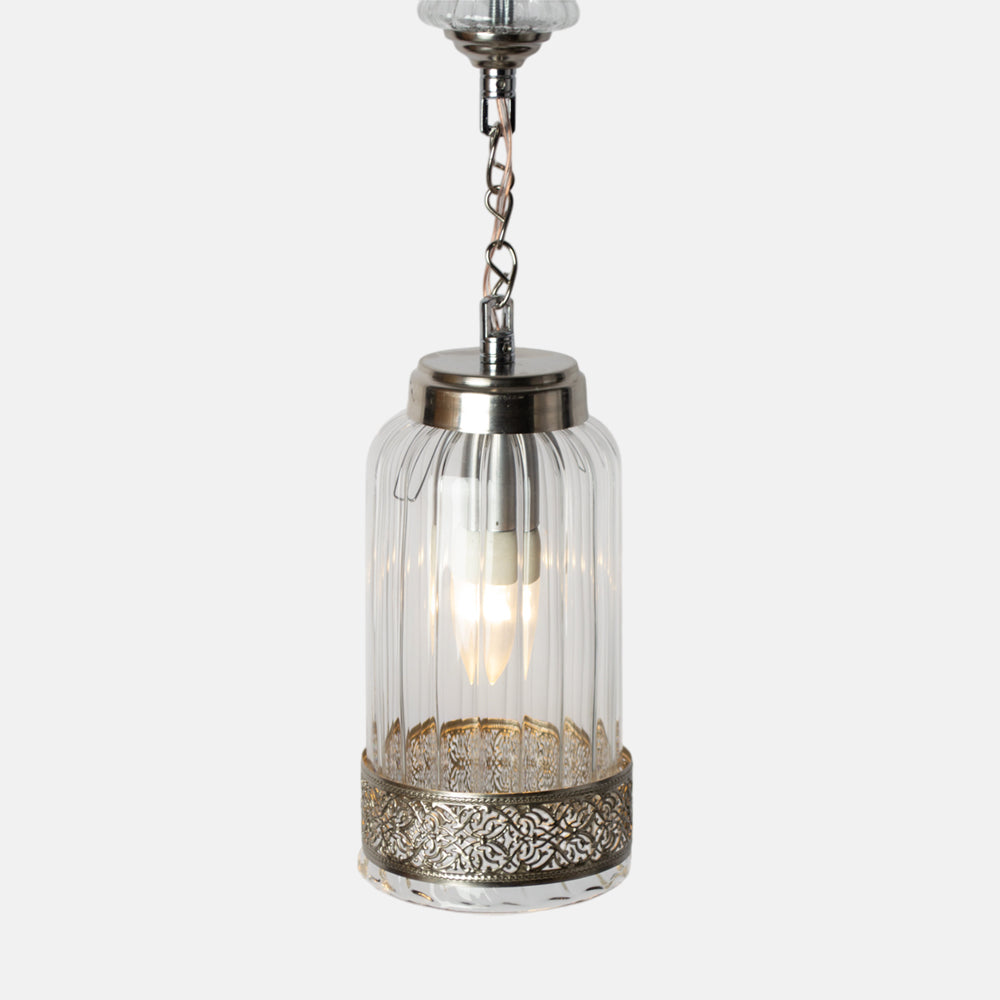 Isis 20 cm silver pendant