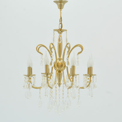 Jerbi 8 Lights Gold Chandelier