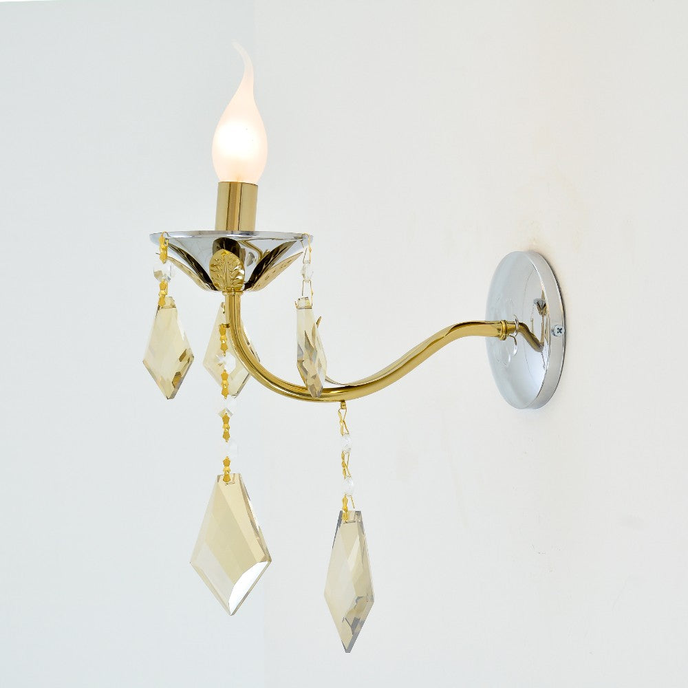 Single butterfly solitaire gold x chrome