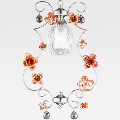 Rosey Chrome 1 Lights Pendant