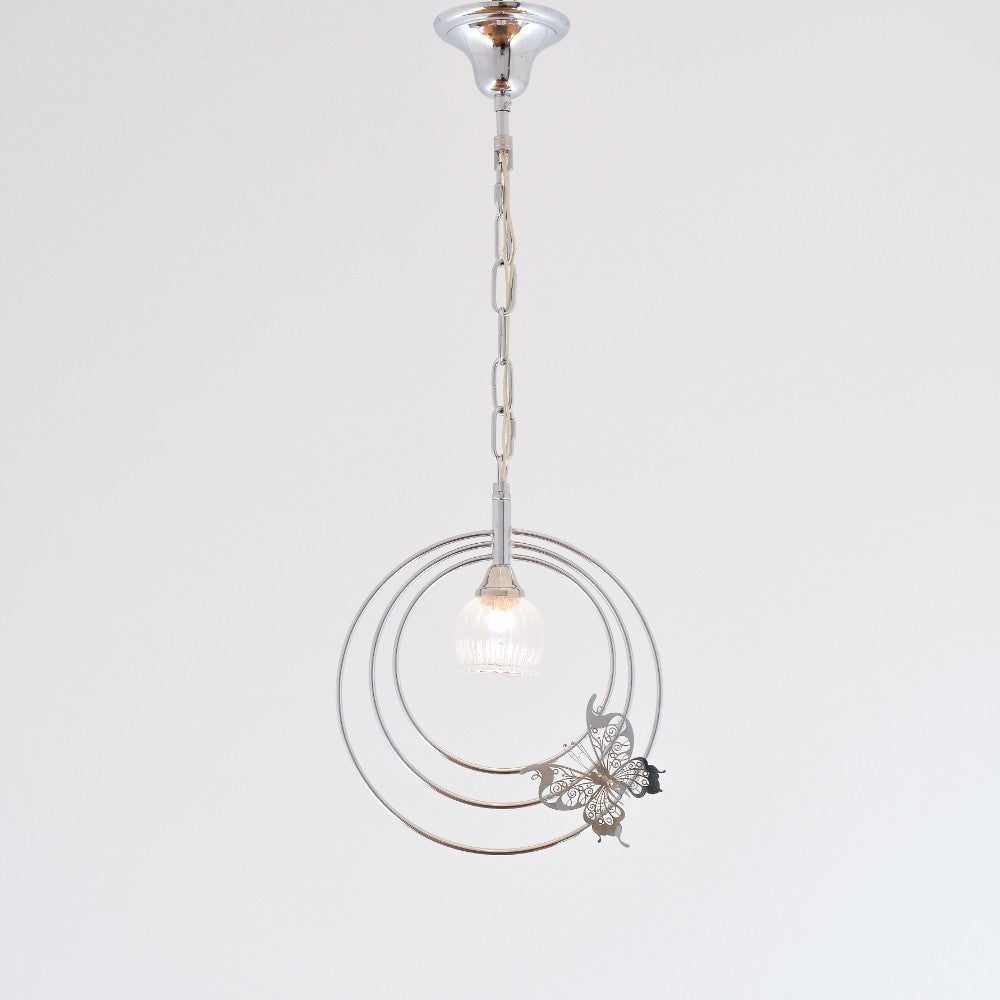 Katerina 1 Light Chrome Pendant