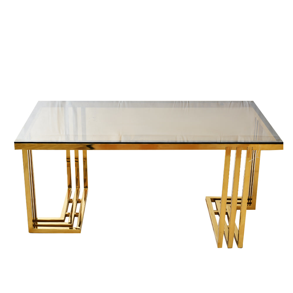 ترابيزة سوليتير مركزية مستطيلة PVD 3209