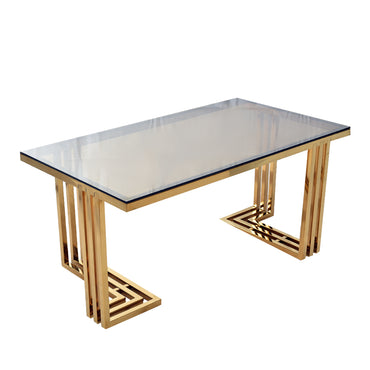 PVD 3209 Center Solitaire Rectangular Table