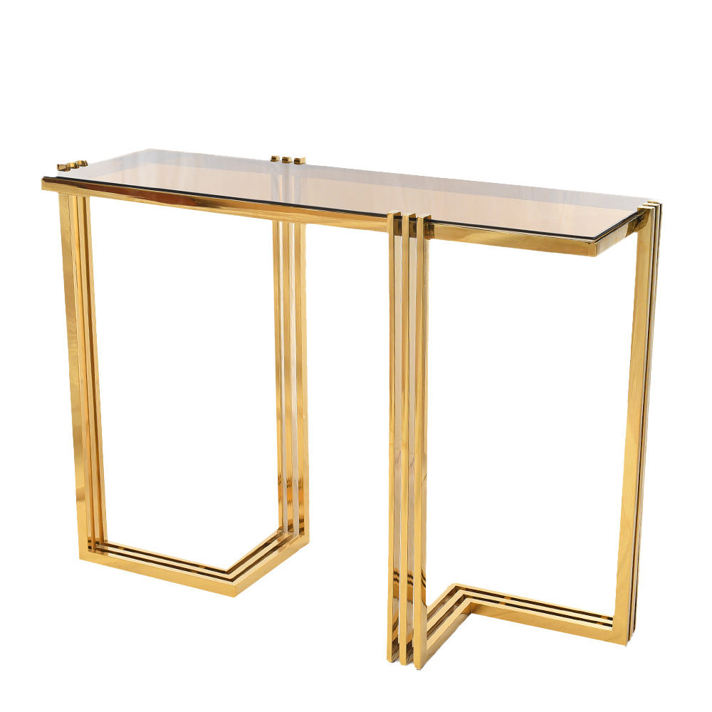 Milanese PVD console