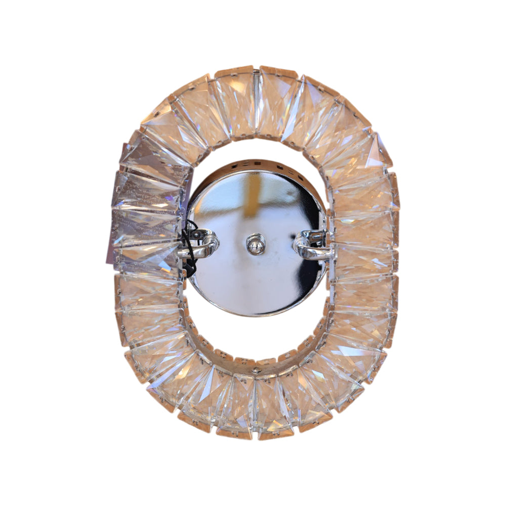 Opal Wall Lamp, LED, Stainless Steel, 20×28cm - Gold - ابليك اوبال، ليد، استانلس ستيل، 20×28 سم - ذهبي