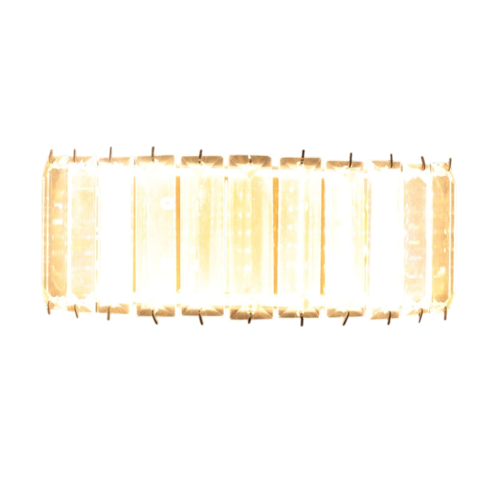 Beam Wall Lamp, LED, Stainless Steel, 22×8cm - Gold - ابليك شعاع، ليد، استانلس ستيل، 22×8 سم - ذهبي