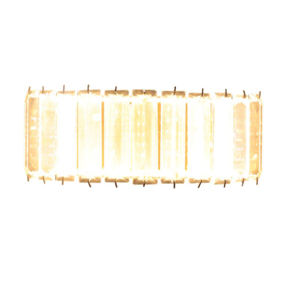 Beam Wall Lamp, LED, Stainless Steel, 22×8cm - Gold - ابليك شعاع، ليد، استانلس ستيل، 22×8 سم - ذهبي