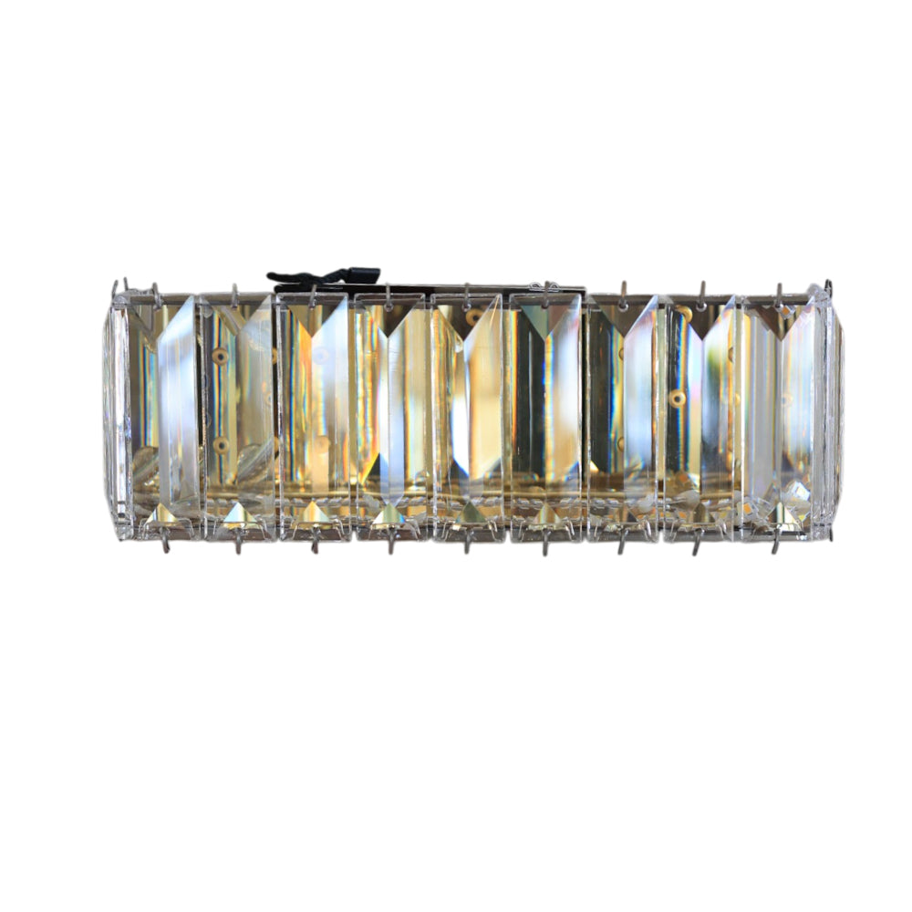 Lumen Wall Lamp, LED, Stainless Steel, 20×8cm - Gold - ابليك الضوء، ليد، استانلس ستيل، 20×8 سم - ذهبي