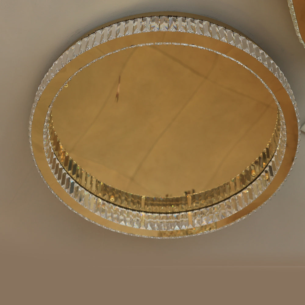 Sol LED Chandelier,Stainless Steel, 15×60cm - PVD -نجفة ليد سول، ستانلس ستيل، 15×60 سم - PVD