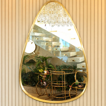 Monaco Mirror, Stainless Steel, 70×105cm - Gold PVD-مراية موناكو، ستانلس ستيل، 70×105 سم - ذهبي PVD