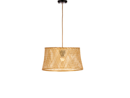 Bamboo pendant 420*220-(E27)