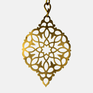 Square Pendant - Champagne