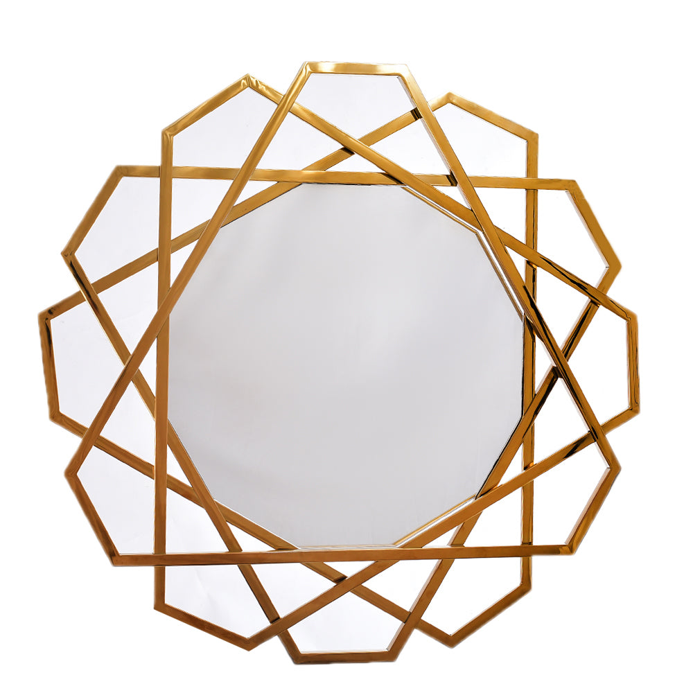 Arabesque mirror code 10074 PVD