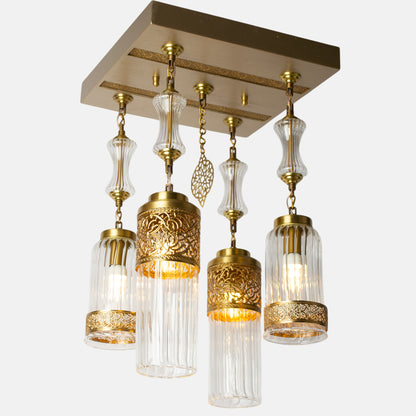 Square Pendant - Champagne