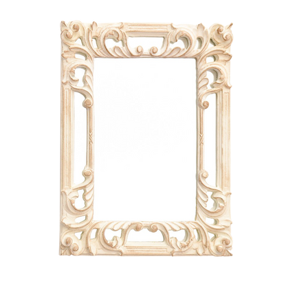 Lishbona mirror whitey * gold the area