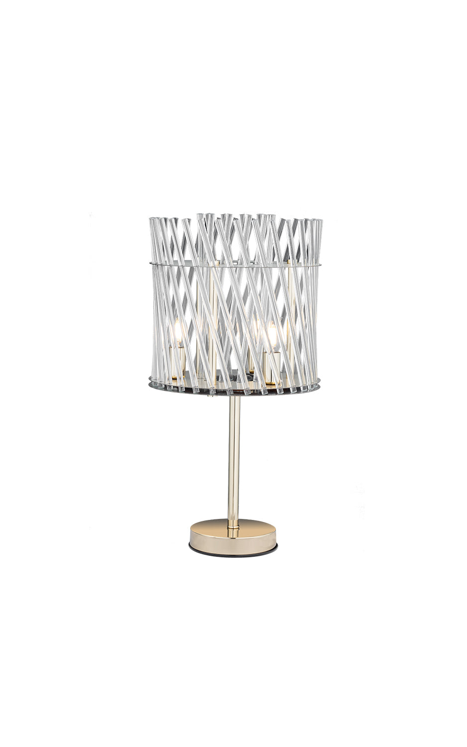 30 cm lamp wide filters code 5606 with glass solitaire gold