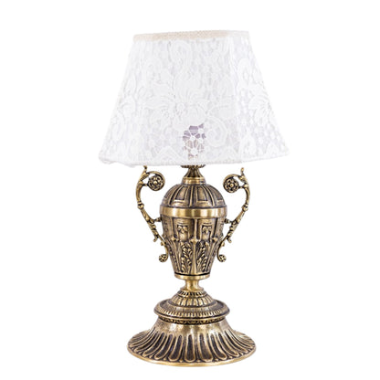 FB table lamp Italian bronze with lamp shade