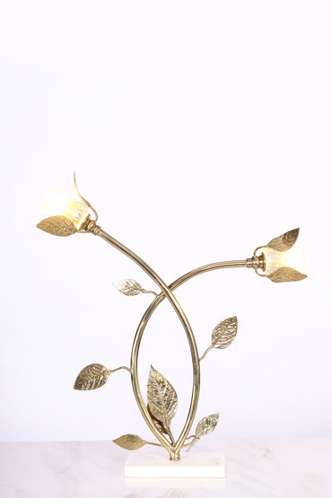 ملحق ليفانتي، ذراعان، قاعدة من الرخام النحاسي، المنتج 71207400، لامع