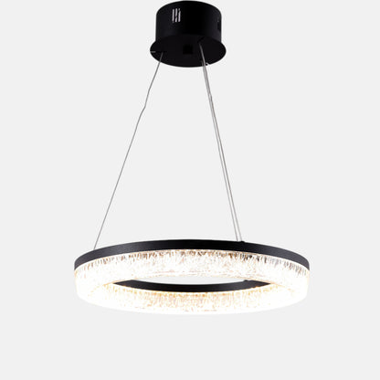 Alexa Chandelier, Metal, 40×50cm - Black