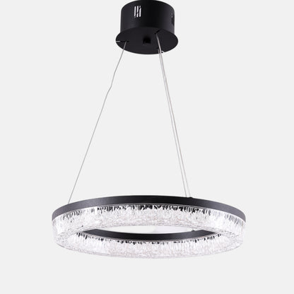 Alexa Chandelier, Metal, 40×50cm - Black