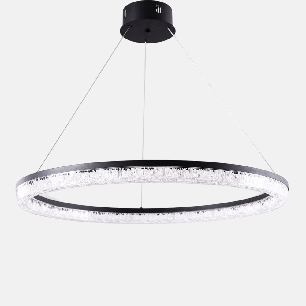 Alexa Chandelier, Metal, 80×70cm - Black
