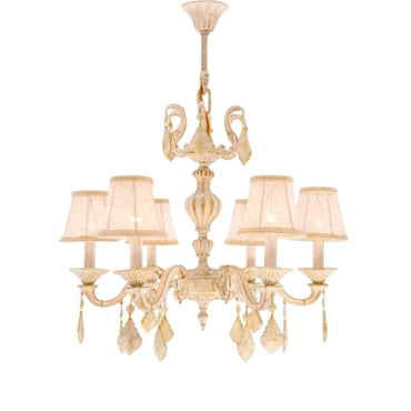 Amsterdam 6 Lights Whitey Chandelier