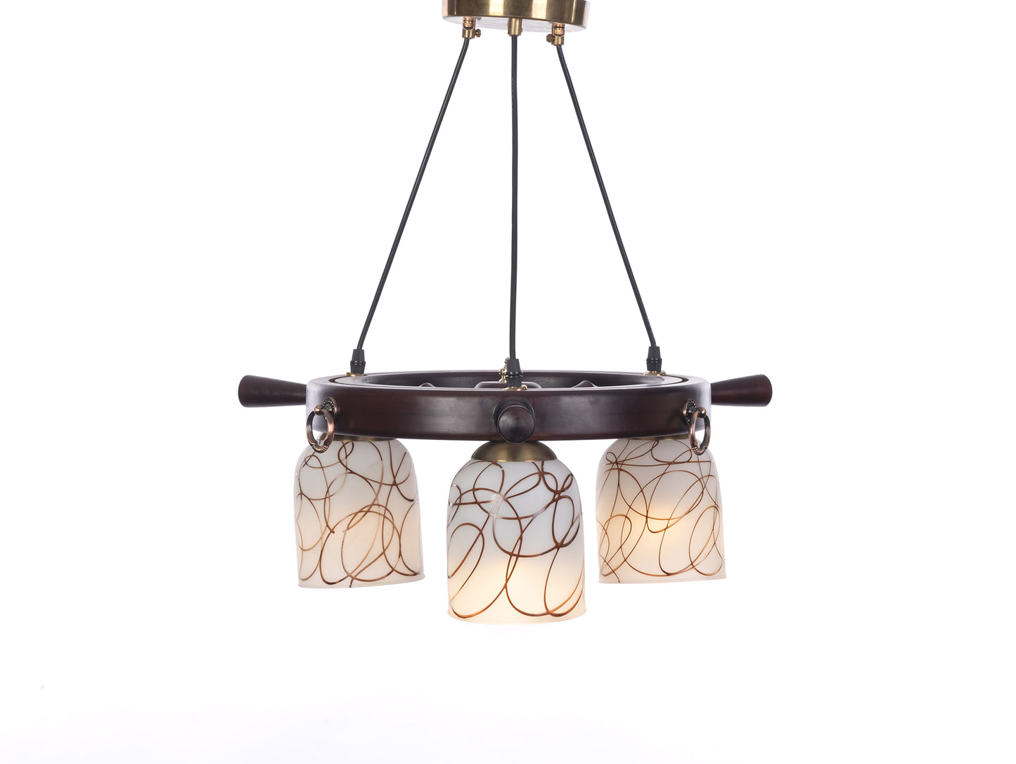 Marine pendant / 3 spot coper