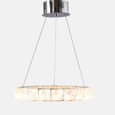 round pedra chandelier 40 cm
