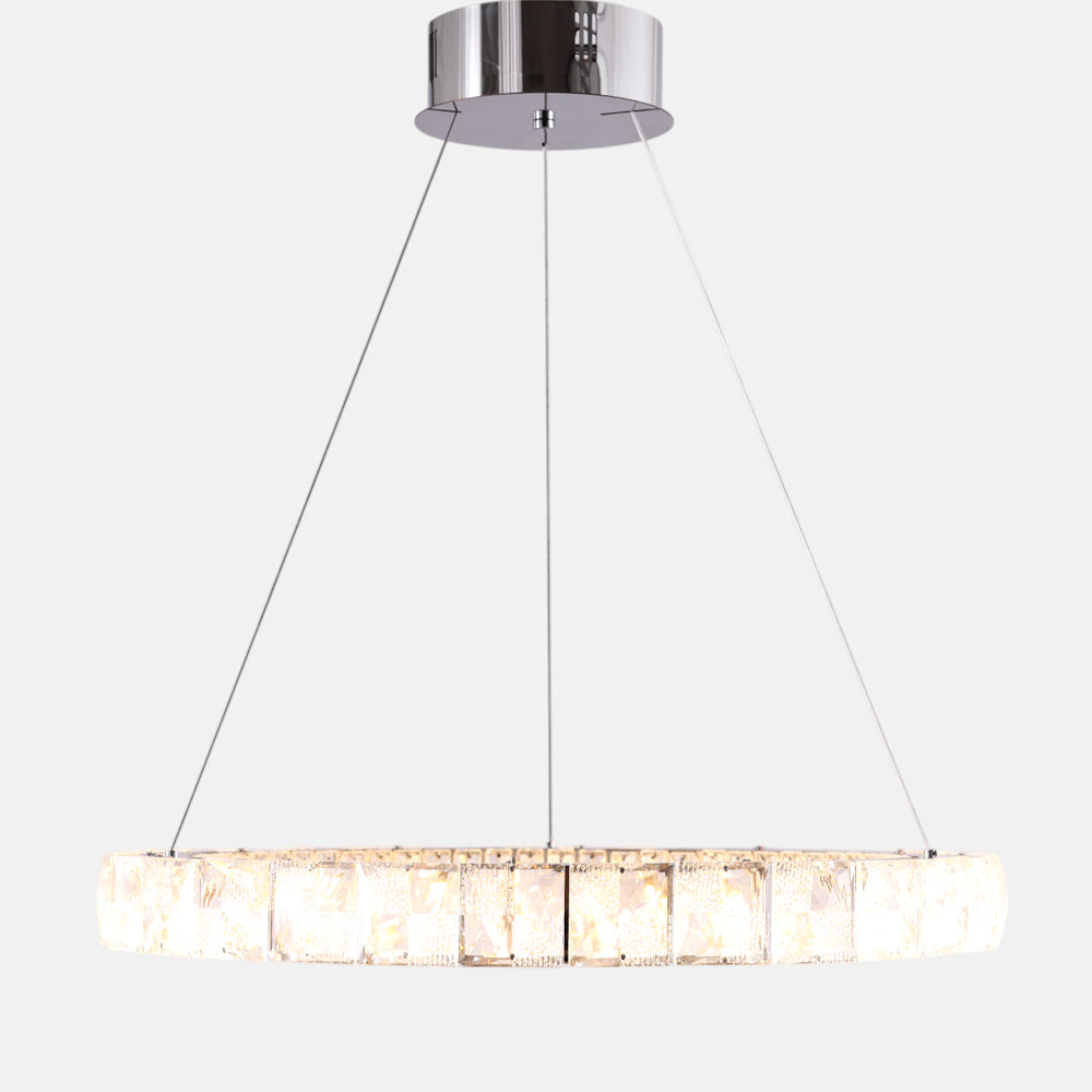 round pedra chandelier 60 cm