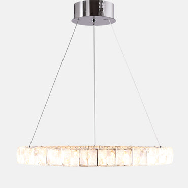 round pedra chandelier 60 cm