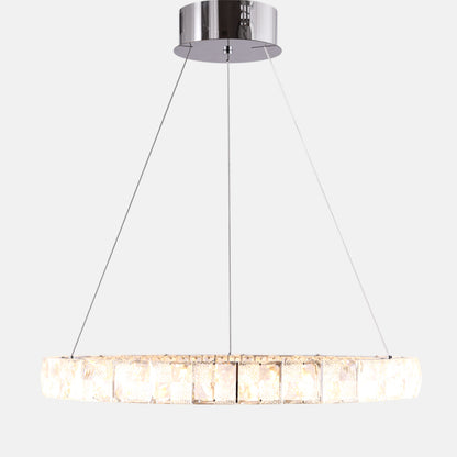 round pedra chandelier 60 cm