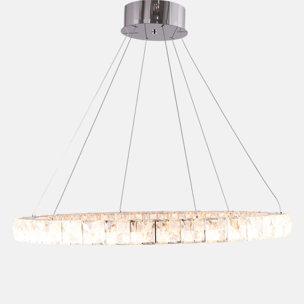 round pedra chandelier 80 cm