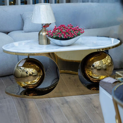 ترابيزة مع كرتين كبيرتين، 3396 PVD