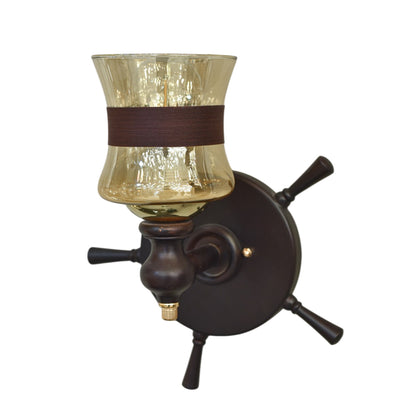 Tambourine wall lamp