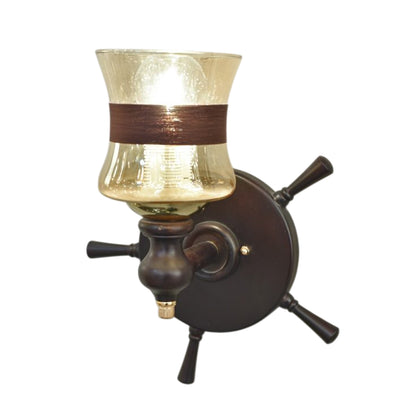 Tambourine wall lamp